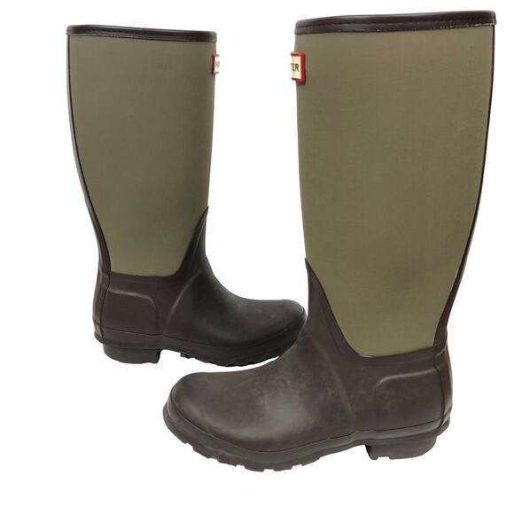 Hunter Rainboots Arlene Colorblock Women's Size 5 - READ! - Picture 2 of 15